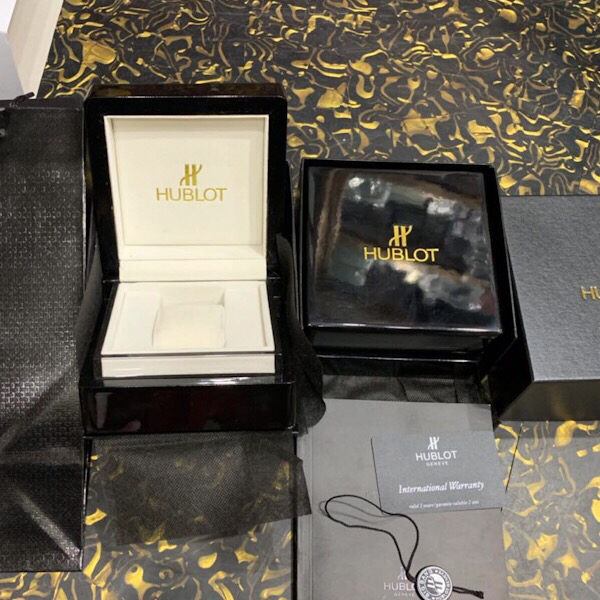 Replica Hublot Black Wood Watch Box